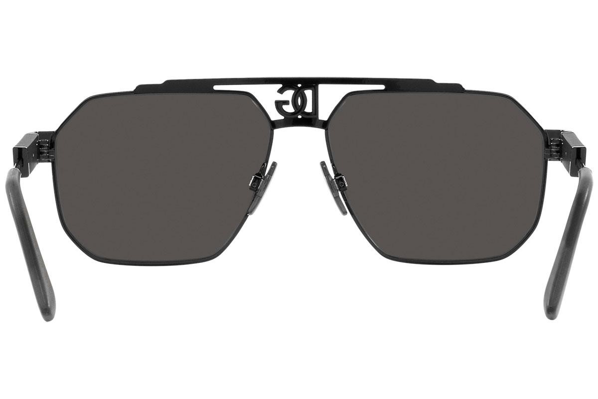 Dolce & Gabbana DG2294 (01/87) 59 | Unisex Siyah Güneş Gözlüğü